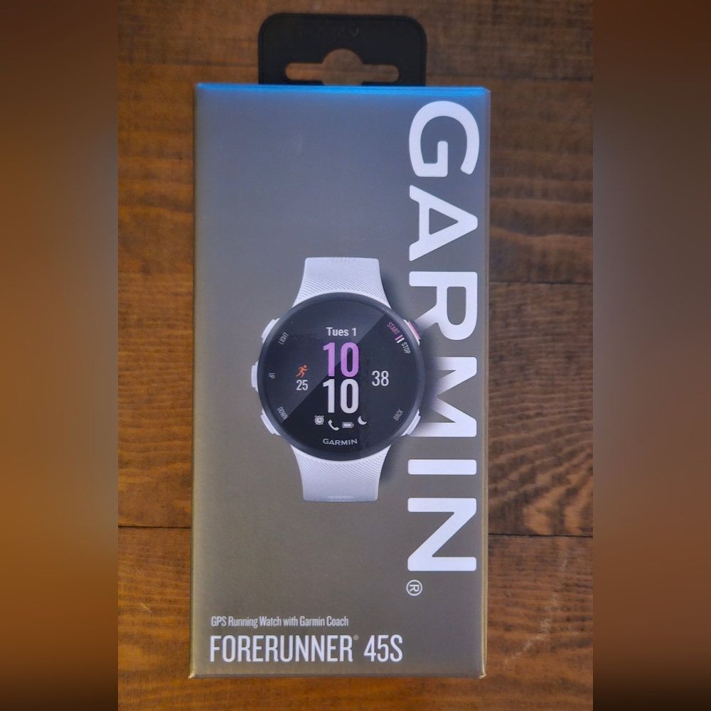 Garmin Forerunner 45s white